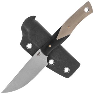 Nóż Bestech Heidi Blacksmith #1 Black / Beige G10, Satin D2 by Heidi (BFK01B) Bestech Knives