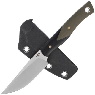 Nóż Bestech Heidi Blacksmith #1 Black / Green G10, Satin D2 by Heidi (BFK01A) Bestech Knives