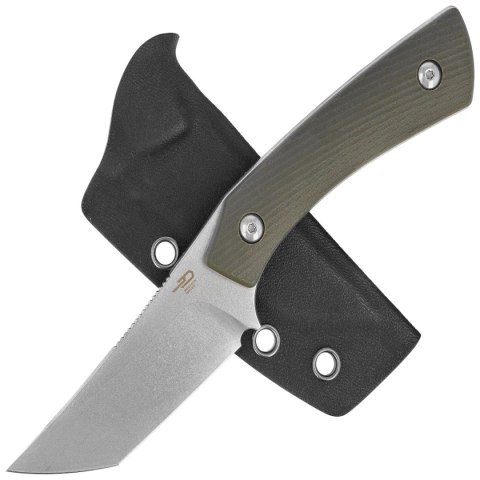Nóż Bestech Step Green G10, Stonewashed D2 by Denis Simonutti (BFK06B) Bestech Knives