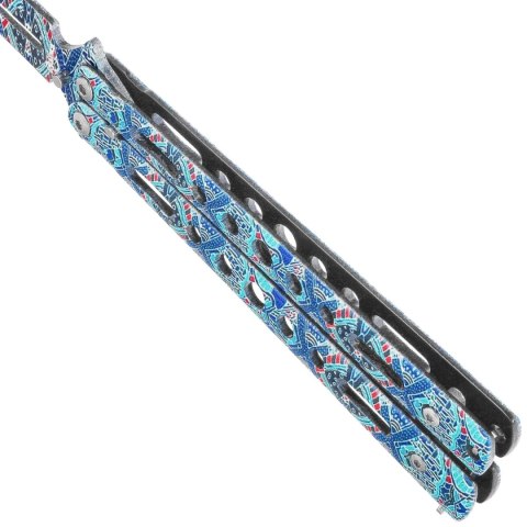 Nóż motylek Martinez Albainox Balisong 3D Design Steel, 3D Design 3Cr13Mov (02274) Martinez Albainox