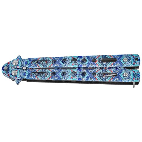 Nóż motylek Martinez Albainox Balisong 3D Design Steel, 3D Design 3Cr13Mov (02274) Martinez Albainox