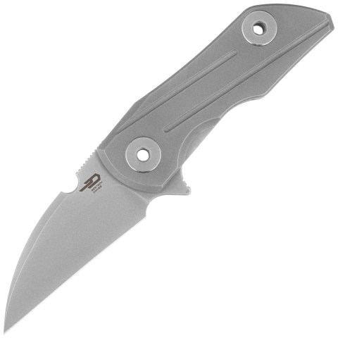 Nóż składany Bestech 2500 Delta Dark Gray Titanium, Bead Blasted CPM S35VN by Poltergeist Works (BT2006B) Bestech Knives