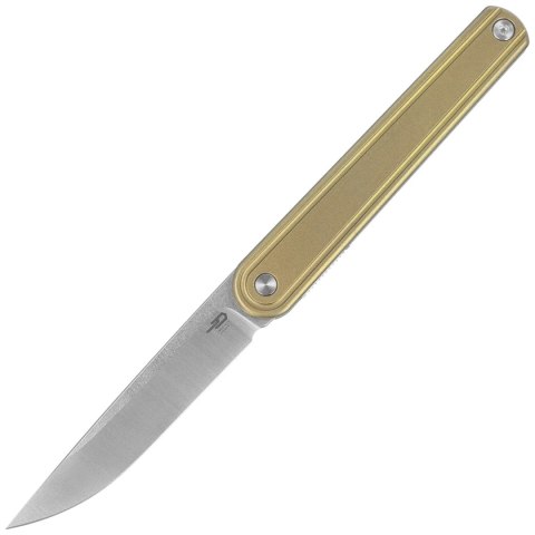 Nóż składany Bestech Ink Bronze Titanium, Satin / Stonewashed MagnaCut by Denis Simonutti (BT2502B) Bestech Knives
