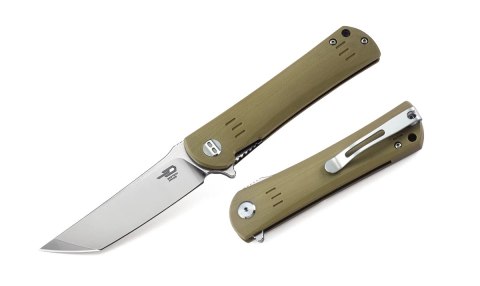 Nóż składany Bestech Kendo Beige G10, Stonewashed / Satin D2 (BG06C-1) Bestech Knives