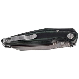 Nóż składany Bestech Snakebird Green Micarta, Stonewashed / Satin 14C28N (BG58A) Bestech Knives