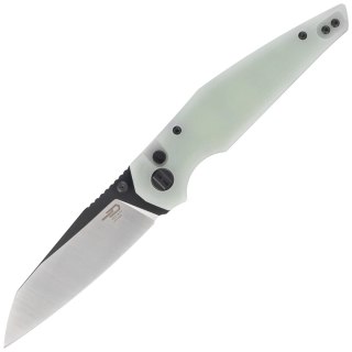 Nóż składany Bestech Snakebird Transparent G10, Satin / Black PVD 14C28N (BG58D) Bestech Knives