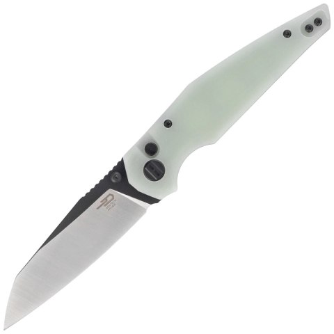 Nóż składany Bestech Snakebird Transparent G10, Satin / Black PVD 14C28N (BG58D) Bestech Knives