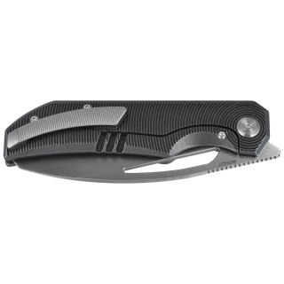 Nóż składany Bestech Taipan Black / Blue Titanium, Satin MagnaCut by James Lowe (BT2503D) Bestech Knives