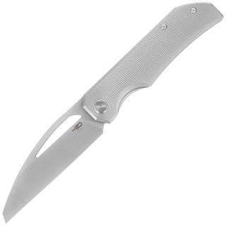 Nóż składany Bestech Taipan Grey Titanium, Bead Blasted / Stonewashed MagnaCut by James Lowe (BT2503A) Bestech Knives