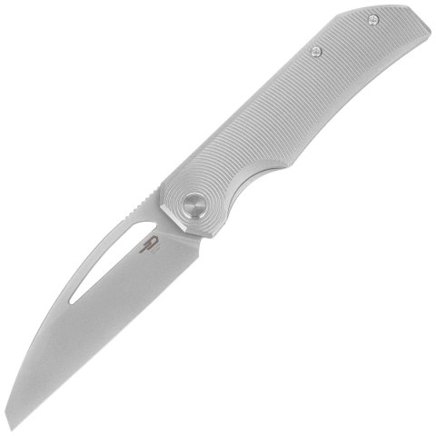 Nóż składany Bestech Taipan Grey Titanium, Bead Blasted / Stonewashed MagnaCut by James Lowe (BT2503A) Bestech Knives