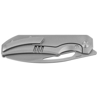 Nóż składany Bestech Taipan Grey Titanium, Bead Blasted / Stonewashed MagnaCut by James Lowe (BT2503A) Bestech Knives