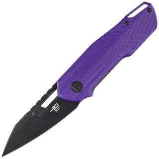 Nóż składany Bestech Toddler Purple G10, Black PVD 14C28N by Maciej Torbé (BG64D) Bestech Knives