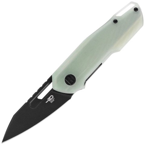 Nóż składany Bestech Toddler Transparent G10, Black PVD Stonewashed 14C28N by Maciej Torbé (BG64F) Bestech Knives