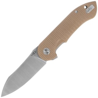 Nóż składany Bestech Torpedo Beige G10, Stonewashed / Satin D2 (BG17B-1) Bestech Knives