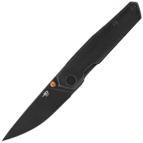 Nóż składany Bestech VK-Kuze Black Titanium, Black Stonewashed MagnaCut by Vulpex Knives (BT2504C) Bestech Knives