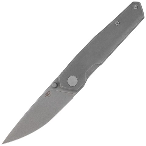 Nóż składany Bestech VK-Kuze Dark Grey Titanium, Dark Bead Blast / Stonewashed MagnaCut by Vulpex Knives (BT2504B) Bestech Knives