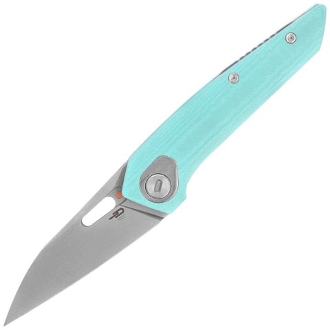 Nóż składany Bestech VK-Void Aqua G10, Satin / Bead Blasted Stonewashed MagnaCut by Vulpex Knives (BG63B) Bestech Knives