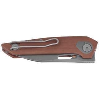 Nóż składany Bestech VK-Void Brown G10, Dark Bead Blasted / Stonewashed MagnaCut by Vulpex Knives (BG63D) Bestech Knives
