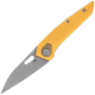 Nóż składany Bestech VK-Void G10 Yellow G10, Bead Blasted MagnaCut by Vulpex Knives (BG63A) Bestech Knives