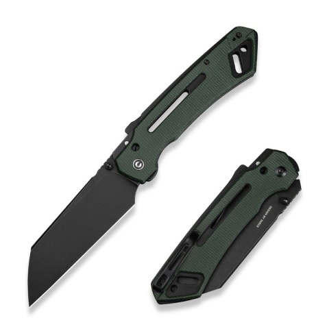 Nóż składany Civivi Buster FG Green Canvas Micarta, Black Stonewashed Nitro-V by Snecx Tan (C24052-3) Civivi by WE Knife