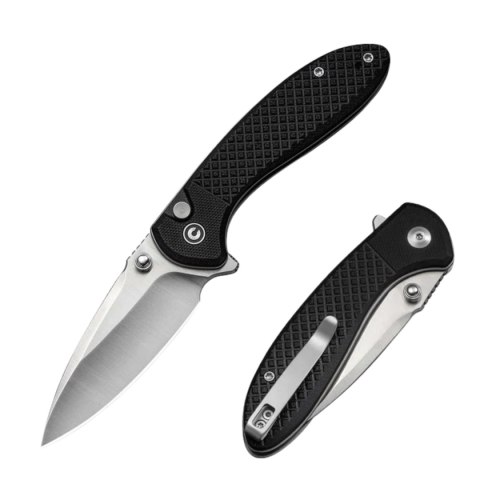 Nóż składany Civivi Faeger Black G10, Satin 14C28N (C24031-1) Civivi by WE Knife