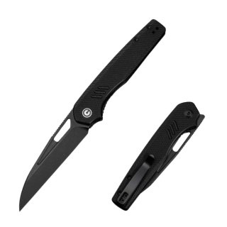 Nóż składany Civivi Guile Black G10, Black Stonewashed 14C28N by Shawn Ashmore (C24062B-1) Civivi by WE Knife