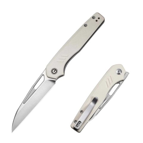 Nóż składany Civivi Guile Ivory G10, Satin 14C28N by Shawn Ashmore (C24062B-3) Civivi by WE Knife