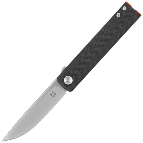 Nóż składany Fox Chnops 3K Carbon Fiber, Satin M390 by Riccardo Gobbato (FX-543 CFO) FOX