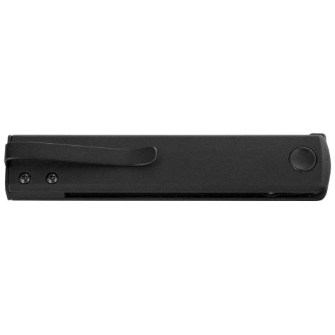 Nóż składany Fox Chnops Black Aluminium, Black Top Shield Becut by Riccardo Gobbato (FX-543 ALB) FOX