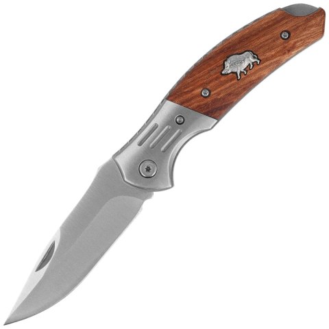 Nóż składany Martinez Albainox Wild Boar Zebra Wood, Satin 3Cr13Mov (25160) Martinez Albainox