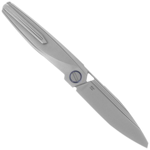 Nóż składany Rike Knife Baidi T Titanium/Carbon Fiber, Bead Blasted M390 (RK-Baidi-T-P/BCF) RikeKnife Co. Ltd.