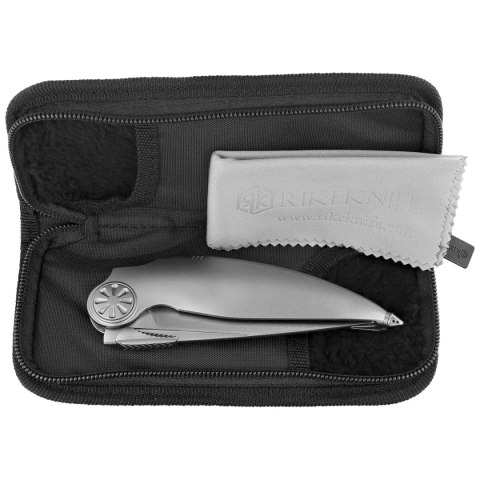 Nóż składany Rike Knife RK Predator-P Gray Titanium, Satin M390 RikeKnife Co. Ltd.
