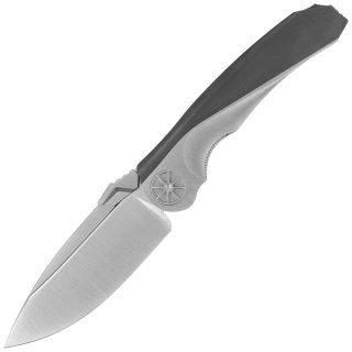 Nóż składany Rike Knife Tissot Black Titanium, Satin M390 (RK-Tissot 1-B) RikeKnife Co. Ltd.
