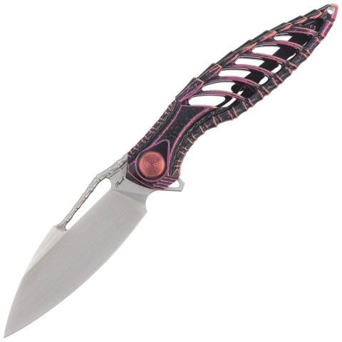 Nóż składany RikeKnife Thor6 Black / Purple Titanium, Satin M390 (RK Thor6-M-BP) RikeKnife Co. Ltd.