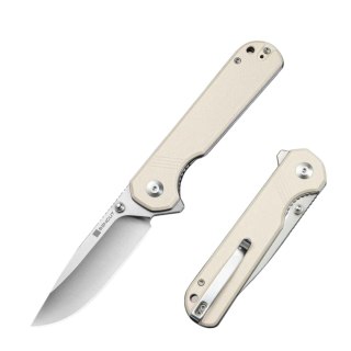 Nóż składany Sencut Aetheris Ivory G10, Satin 9Cr18MoV (S24095-1) Sencut by We Knife