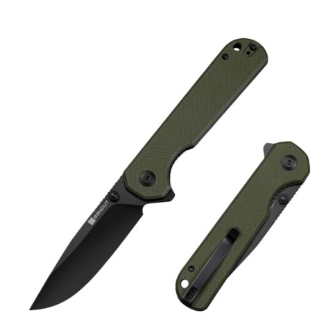 Nóż składany Sencut Aetheris OD Green G10, Black 9Cr18MoV (S24095-2) Sencut by We Knife