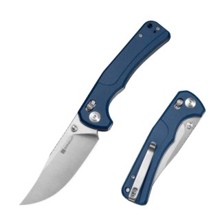 Nóż składany Sencut Slybolt Blue Canvas Micarta, Satin 9Cr18MoV (S25001A-2) Sencut by We Knife