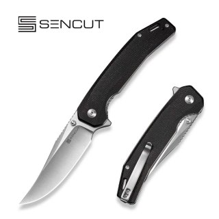 Nóż składany Sencut Vornix Black Canvas Micarta, Satin 9Cr18MoV (S25038-2) Sencut by We Knife