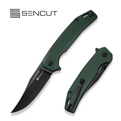 Nóż składany Sencut Vornix Teal Green G10, Black 9Cr18MoV (S25038-1) Sencut by We Knife