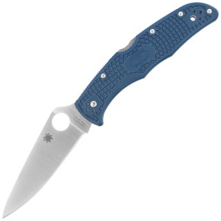 Nóż składany Spyderco Endura 4 Lightweight Cobalt Blue FRN, Satin CPM SPY27 by Sal Glesser (C10PCBL) Spyderco Inc.