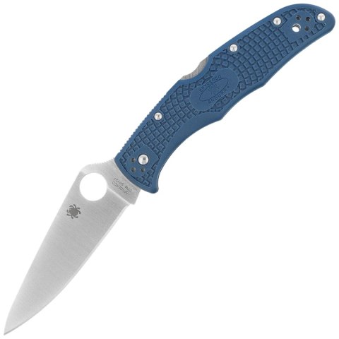 Nóż składany Spyderco Endura 4 Lightweight Cobalt Blue FRN, Satin CPM SPY27 by Sal Glesser (C10PCBL) Spyderco Inc.