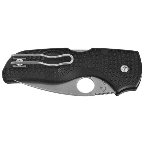 Nóż składany Spyderco Lil' Native Lightweight Black FRN, Satin CTS BD1N by Eric Glesser (C230PBK) Spyderco Inc.