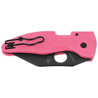 Nóż składany Spyderco MicroJimbo Sprint Run Pink G10, Black DLC CPM S30V by Michael Janich (C264GPNBKP) Spyderco Inc.
