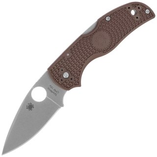 Nóż składany Spyderco Native 5 Lightweight Sprint Run Brown FRN, Satin CPM 15V by Sal Glesser (C41PBN15V5) Spyderco Inc.