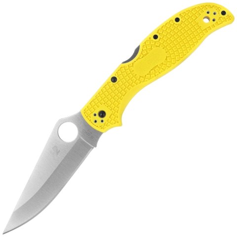 Nóż składany Spyderco Stretch 2 XL Lightweight Salt Yellow FRN, Satin H-2 by Sal Glesser (C258PYL) Spyderco Inc.