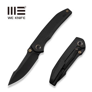 Nóż składany WeKnife Ryson Black Titanium, Black Stonewashed M390 by Sam Tran (WE24086-1) WE Knife