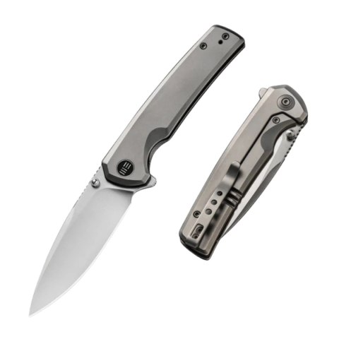 Nóż składany WeKnife Subjugator Gray Titanium, Satin CPM 20CV (WE21014C-1) WE Knife
