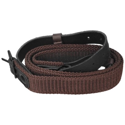 Dasta pas nośny do broni z antyposlizgową gumą - brązowy Dasta