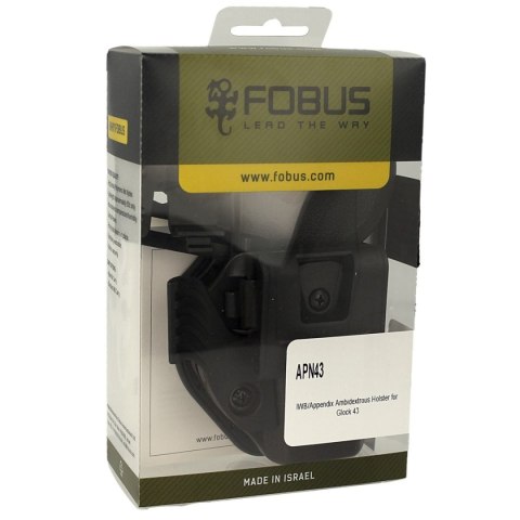 Kabura IWB / OWB Fobus Glock 43, 43X, obustronna (APN43) Fobus