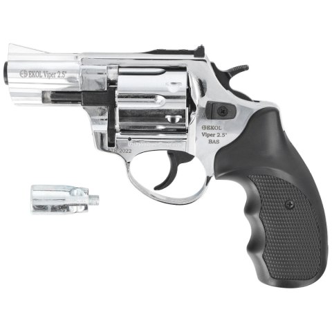 Rewolwer alarmowy BAS Voltran Ekol Viper 2.5'' Shiny kal .22 Long Blanc Ekol by Voltran